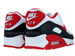 Nike Air Max 90 White/Sport Red-Black 375572-101