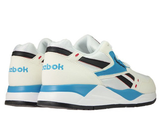 M49098 Reebok Bolton Chalk/White/Red Rush/California Blue/Black