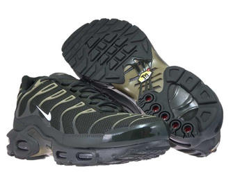 852630-301 Nike Air Max Plus TN 1 Sequoia/White-Neutral Olive