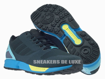 AF6347 adidas ZX Flux Weave core black / core black / light aqua