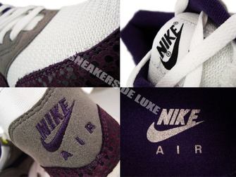 Nike Air Max 1 White/Grand Purple-Metallic Pewter 308866-151