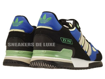 Q23662 Adidas ZX 750 Originals Black/Bliss-Haze Yellow