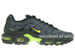 647315-070 Nike Air Max Plus TXT TN 1 Black/Volt-Dark Grey