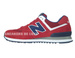 ML574VBA New Balance Red / Navy