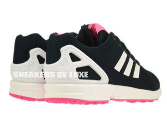 B34060 adidas ZX Flux Petrol Ink / Ftwr White / Solar Pink