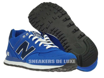 ML574POB New Balance Pique Polo Pack Blue