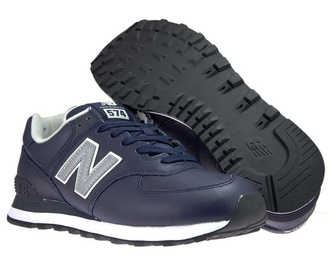New Balance ML574LPN Leather Pigment with White Munsell