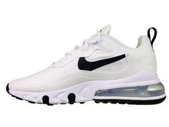 Nike Air Max 270 React CI3899-101 White/Black-Metallic Silver