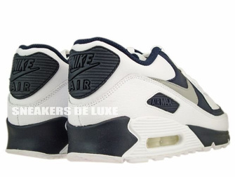 Nike Air Max 90 Premium White/Medium Grey/Obsidian 333888-103