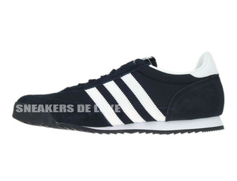 G16025 adidas Dragon core black / white / gold met.