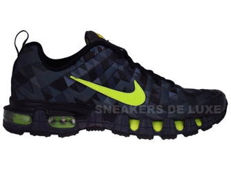 336155-071 Nike Tuned X 10 Black/Tarmac Neon Green 