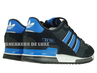 M18261 Adidas ZX 750 Black / Bluebird / Running White