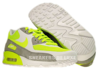 Nike Air Max 90 Premium Volt/Volt-Grey White