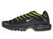 852630-020 Nike Air Max Plus TN 1 Black/White-Vivid Sulfur
