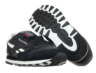 BS6515 Reebok Classic Leather TRC Black/White/Lgh Sld Grey/Excellent Red