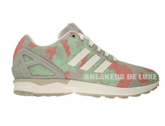 M19456 adidas ZX Flux Clear Onix / Ftwr White / Vista Pink