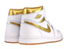Nike Air Jordan 1 Retro Hi OG FD2596 107 White/Metallic Gold