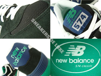 ML574MON New Balance Black / Blue