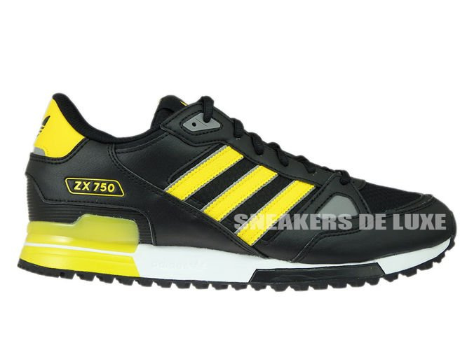 スニーカー mi S76193 adidas ZX 750 Black/Mgh Solid Grey/Mgh Solid Grey