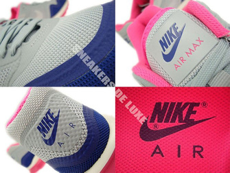 654937-001 Nike Air Max Lunar 1 Light Magenta Grey / Pure Platinum - Hyper Pink