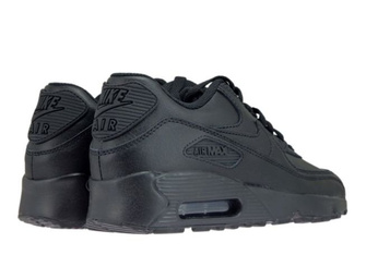 Nike Air Max 90 GS 833412-001 Leather Black/Black
