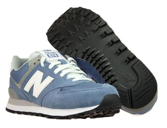 New Balance WL574CC Deep Porcelain Blue with Grey