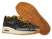 454746-003 Nike Air Max 1 Premium Black/Dark Armory Blue-Gold Suede-Linen