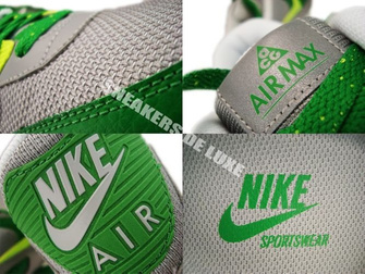 Nike Air Max 90 ACG Medium Grey/Volt-Victory Green