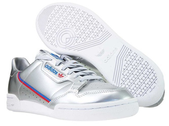  adidas Continental 80 Silver Metallic / Crystal White FW5350