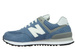 New Balance WL574CC Deep Porcelain Blue with Grey