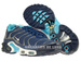 604133-422 Nike Air Max Plus TN 1 Brave Blue / White-Gamma Blue-Cool Grey