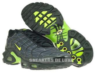647315-070 Nike Air Max Plus TXT TN 1 Black/Volt-Dark Grey