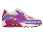 345017-016 Nike Air Max 90 Pure Platinum/Fusion Pink/Laser Purple 345017-016