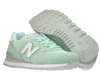 New Balance WL574ESM Seafoam with Overcast