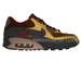 Nike Air Max 90 Mid Fog/Deep Red-Metallic Gold