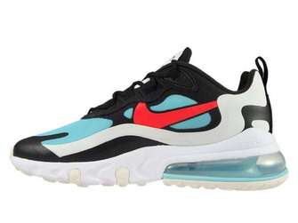 Nike Air Max 270 React DA4288-001 Black/Chile Red-Bleached Aqua