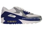 Nike Air Max 90 Wolf Grey/Drenched Blue 309299-130