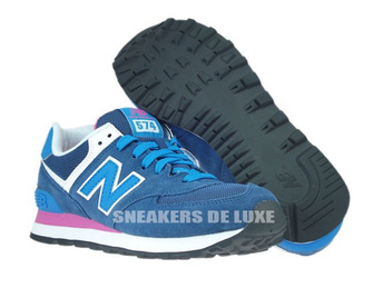 WL574MOY New Balance Blue/Pink