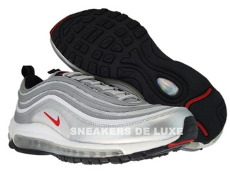 Nike Air Max 97 Metallic Silver/Varsity Red-Neutral 317170-061