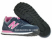 New Balance W373SNP 373 Navy / Pink Suede