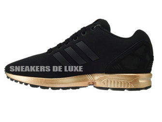 S78977 adidas ZX Flux core black / core black / copper metallic