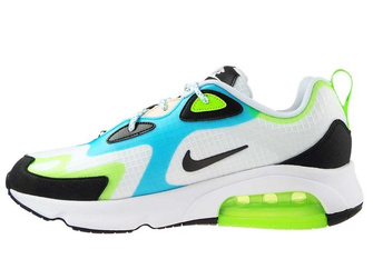 Nike Air Max 200 SE CJ0575-101 White/Black-Electric Green