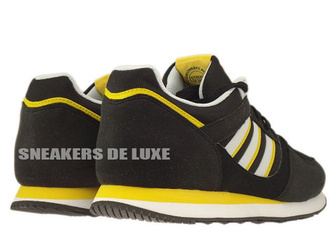 D67735 adidas Originals ZX 100 Black / Clear Grey / Sunshine