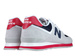 New Balance ML574MUB Rain Cloud with Team Red