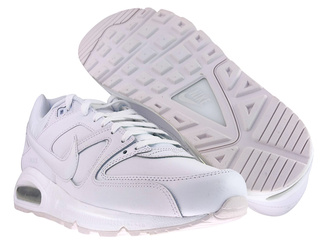 Nike Air Max Command Leather 749760-102 White/White-Metallic Silver