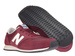 U420RDW New Balance Dark Red with Off White
