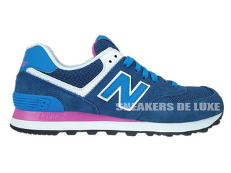 WL574MOY New Balance Blue/Pink