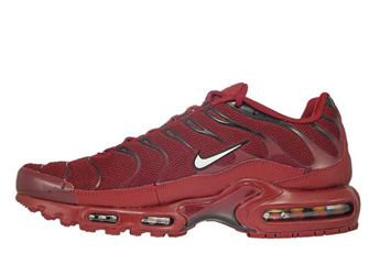 852630-602 Nike Air Max Plus TN 1 Team Red/White-Black