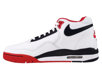 Nike Flight Legacy BQ4212-100 White/Black-University Red