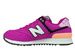 New Balance WL574ASD Poisonberry with Bleached Sunrise